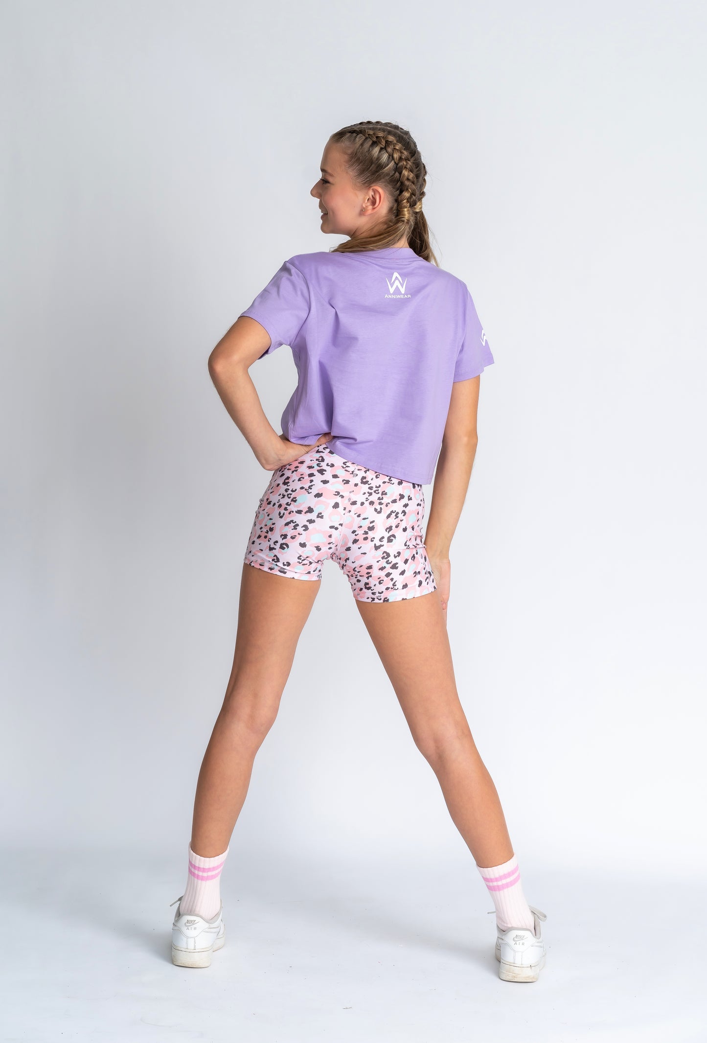 Lavender CropTee