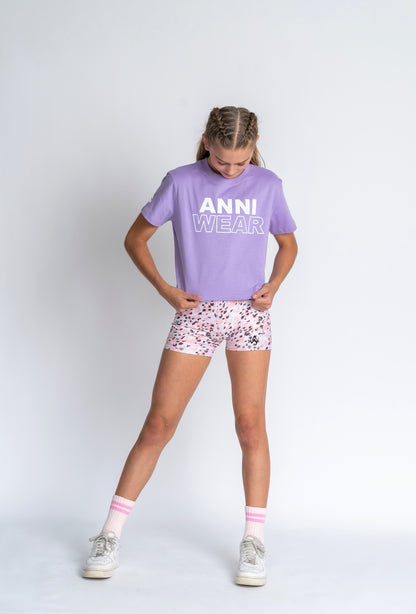 Lavender CropTee