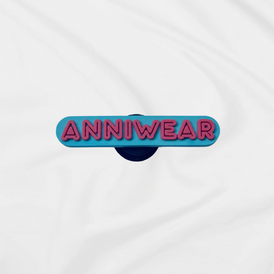 AnniWear Name Shoes Charm Blue & Red